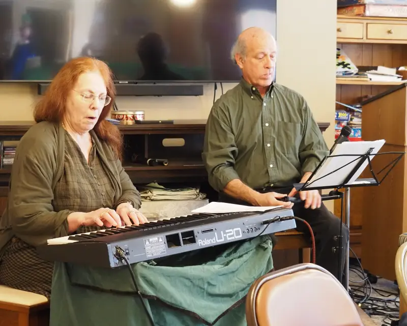 a piano player and. flute player review their music